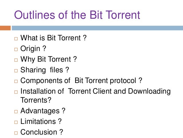 Java Torrent Protocol What Are Bit Torrents - instructionvegas