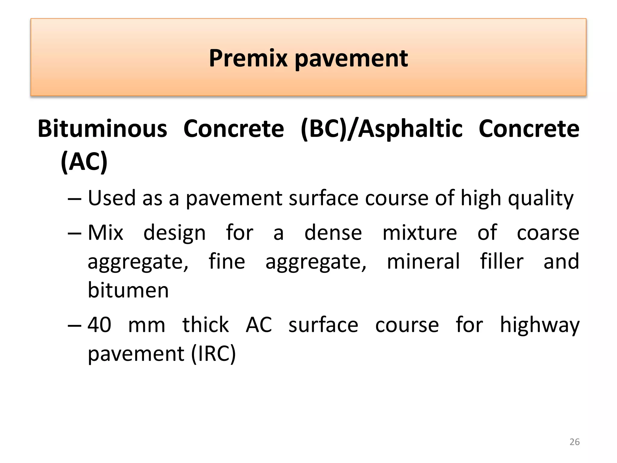 Bituminous road construction PPTX