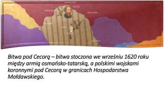 Bitwa pod Cecorą material historyczny prezentacja | PDF