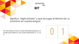 Bit y bity | PPTX