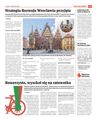 NR 41 (251) – PAŹDZIERNIK 2025
3
Bezpłatne szkolenia „Rowerzysta Ratownik – pierwsza pomoc na wrocławskich drogach” to
pro...