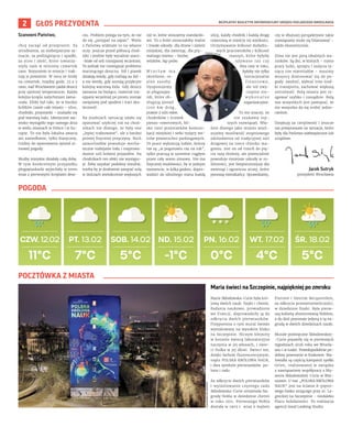 BEZPŁATNY BIULETYN INFORMACYJNY URZĘDU MIEJSKIEGO WROCŁAWIA
2 GŁOS PREZYDENTA
Szanowni Państwo,
chcę zacząć od przeprosin....