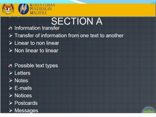 BI exam paper format UPSR 2016