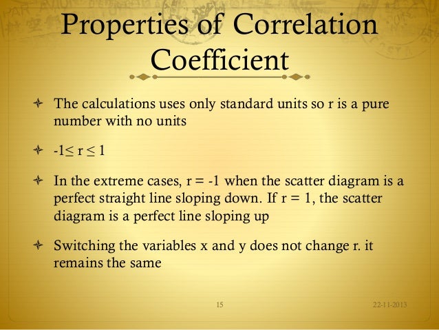 regression and correlation analysis essay Chapter 13 correlation and regression analysis outline 41 definition of correlation analysis 42 scatter diagram and types of relationships 43 correlation coefficient 44 interpretation of correlation coefficient. regression and correlation analysis essay Chapter 13 correlation and regression analysis outline 41 definition of correlation analysis 42 scatter diagram and types of relationships 43 correlation coefficient 44 interpretation of correlation coefficient.