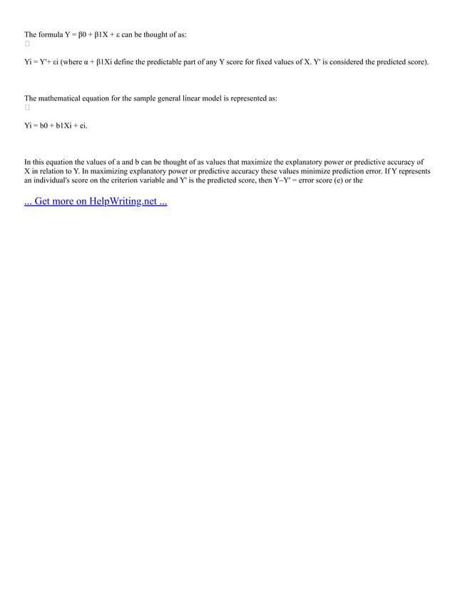 Bivariate Regression Pdf