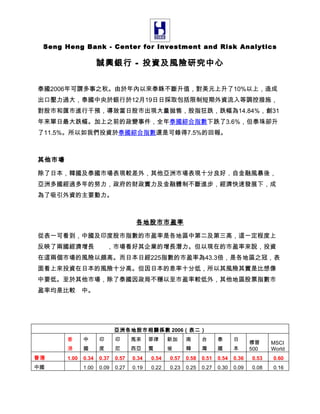 Biweekly Financial Commentary 07 01 01