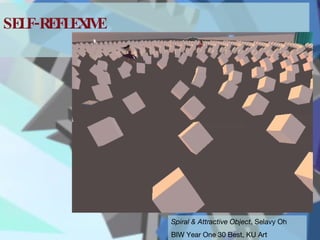 SELF-REFLEXIVE Spiral & Attractive Object , Selavy Oh BIW Year One 30 Best, KU Art 