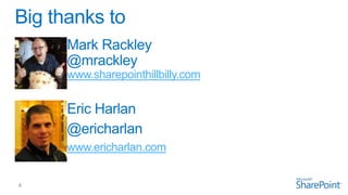 www.sharepointhillbilly.com




www.ericharlan.com
 