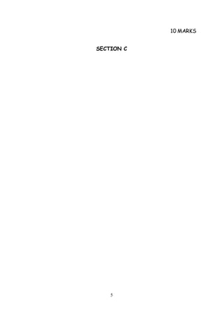 5
10 MARKS
SECTION C