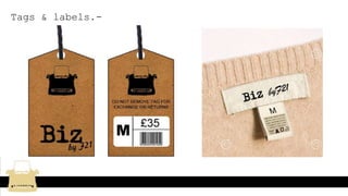 Tags & labels.-
 