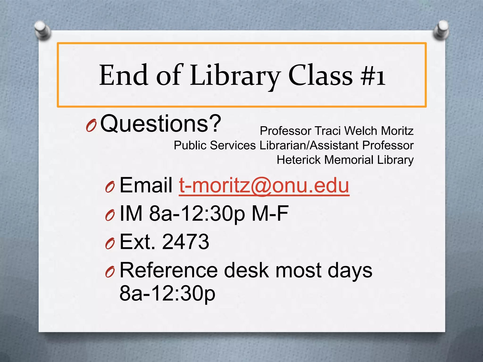 Finding Invisible Web Content
O If you determine that it may be available on the

invisible Web, how do you find it?

By knowing
where to look!

 