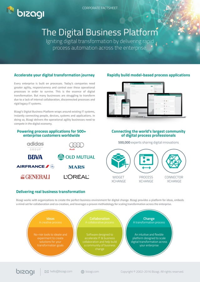 Bizagi - The Digital Process Automation Platform | PDF