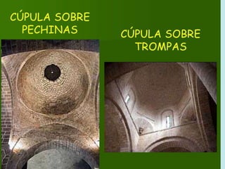 ARQUITECTURA.
• Nartex: doble y con atrio.
 