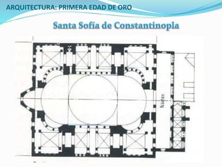 ARQUITECTURA: PRIMERA EDAD DE ORO
 
