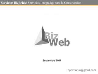 Septiembre 2007 [email_address] 