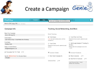 Create a Campaign
 