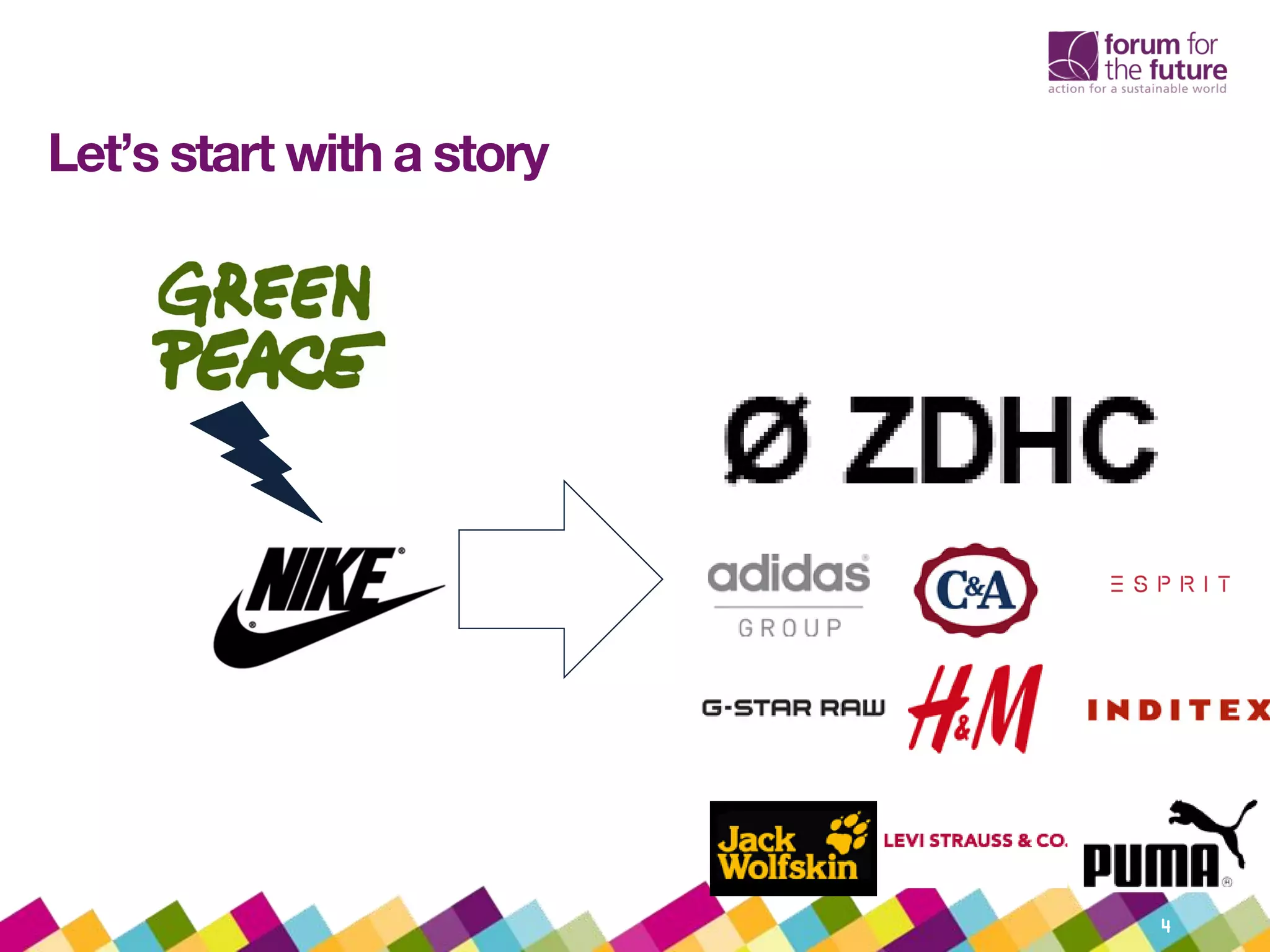 Let’s start with a story
4
 