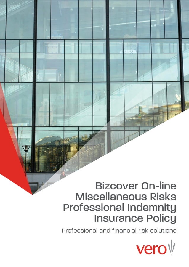 Bizcover Misc Risks Policy Wording PDF