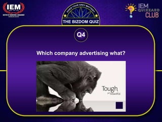 Which company advertising what?
Q4
 