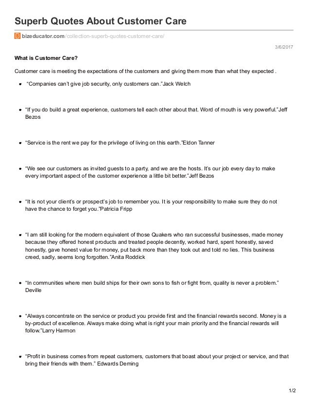 Essay customer service excellence rewards