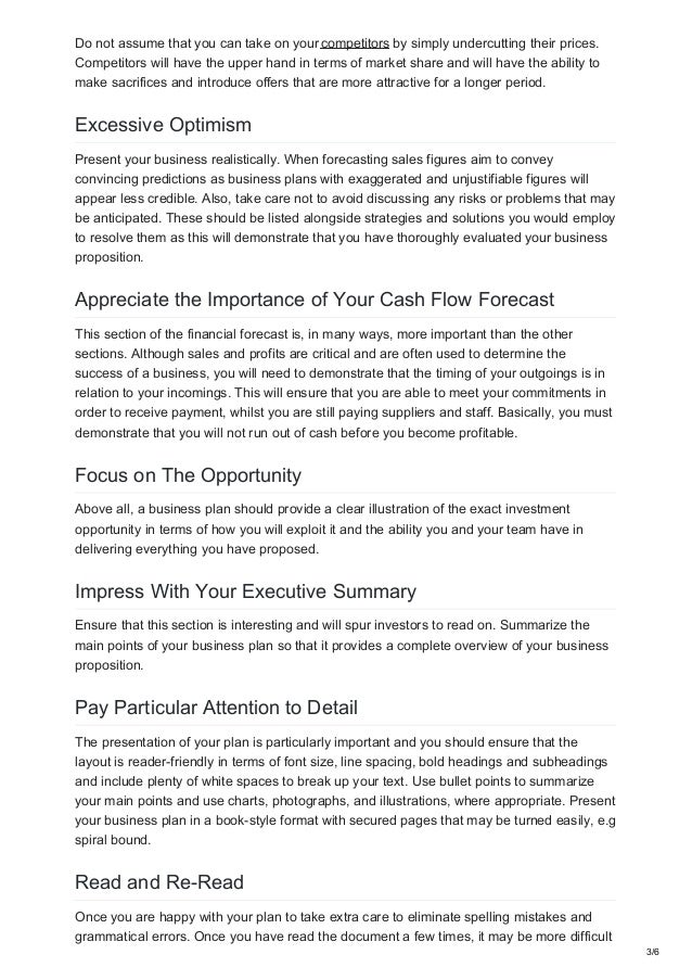 bizeducator com writing professional business plan