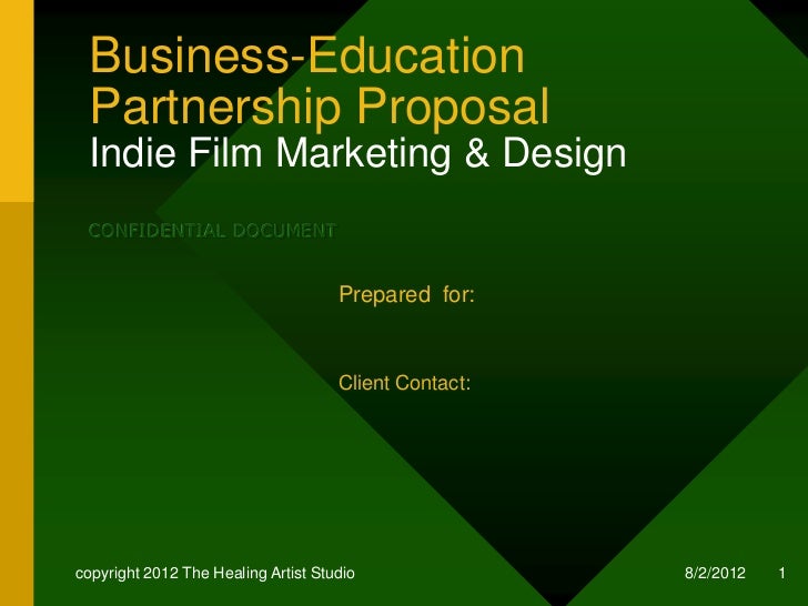 business education partnership proposal graphic design marketing business proposal for partnership