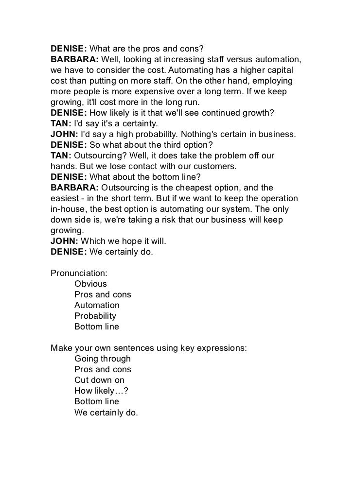 Biz english 3 business settings, meetings ,daily situations (dialog…