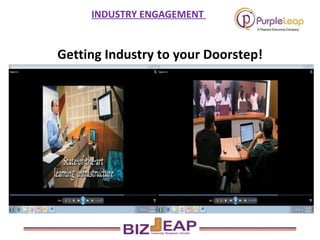 Getting Industry to your Doorstep! INDUSTRY ENGAGEMENT  