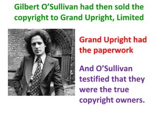 Sample copyright case study | PPT