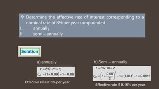 Mathematics of Finance | PPTX