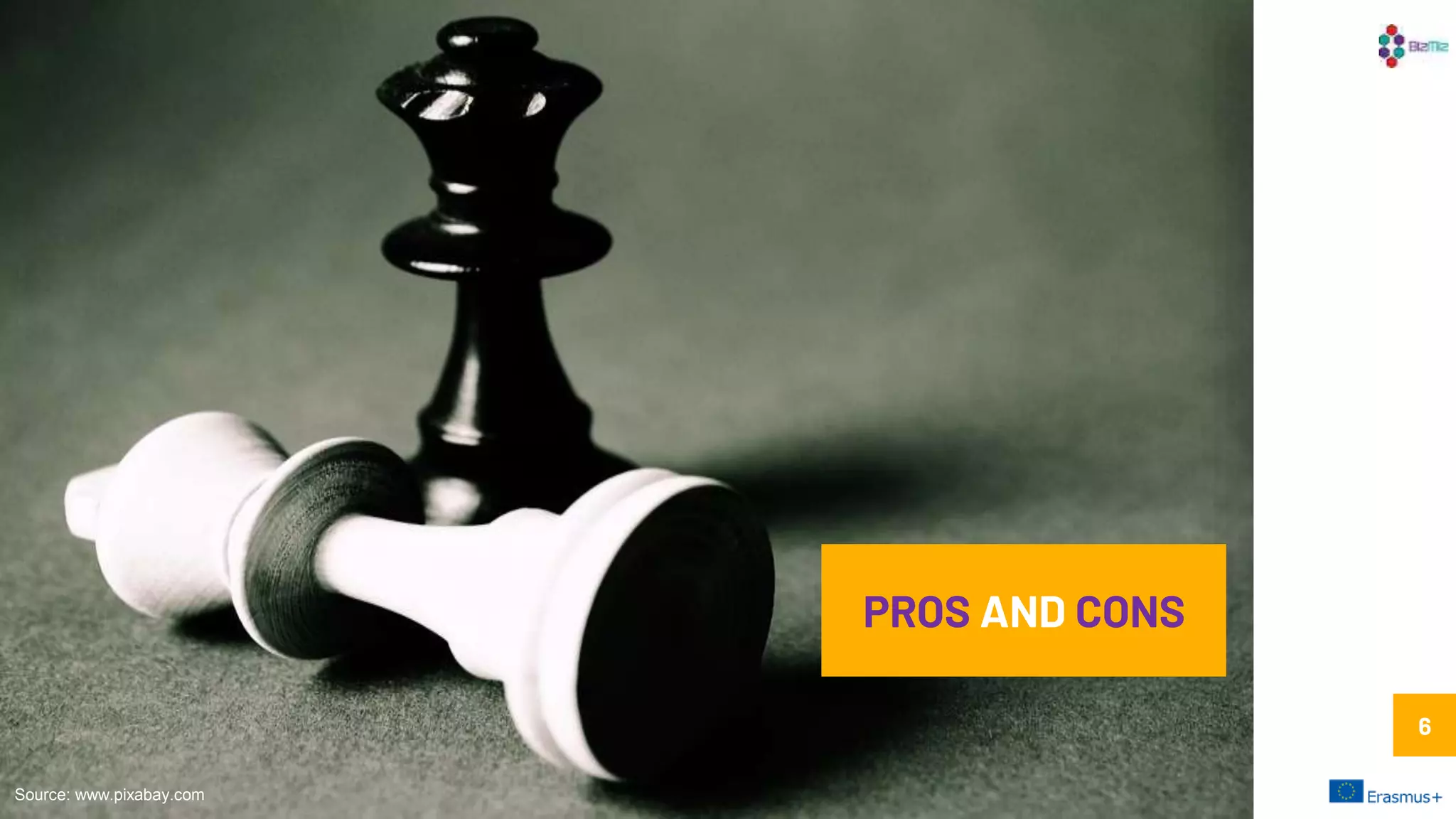 6
PROS AND CONS
Source: www.pixabay.com
6
 
