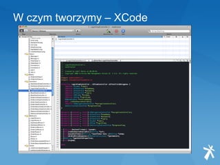 W czym tworzymy – XCode 