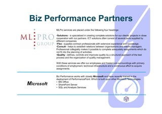 Biz Performance Overview