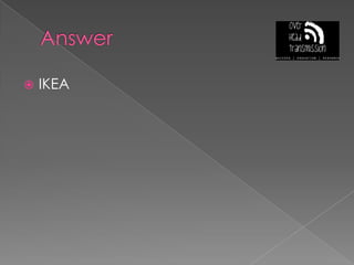 AnswerIKEA
