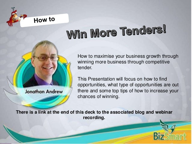 How To Win More Tenders