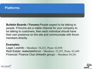 Develop a social media policy