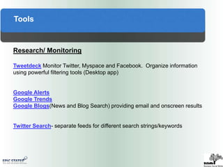Appoint internal champion/evangelist