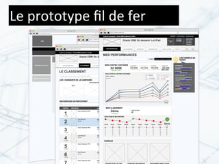 Le	
  prototype	
  ﬁl	
  de	
  fer
 