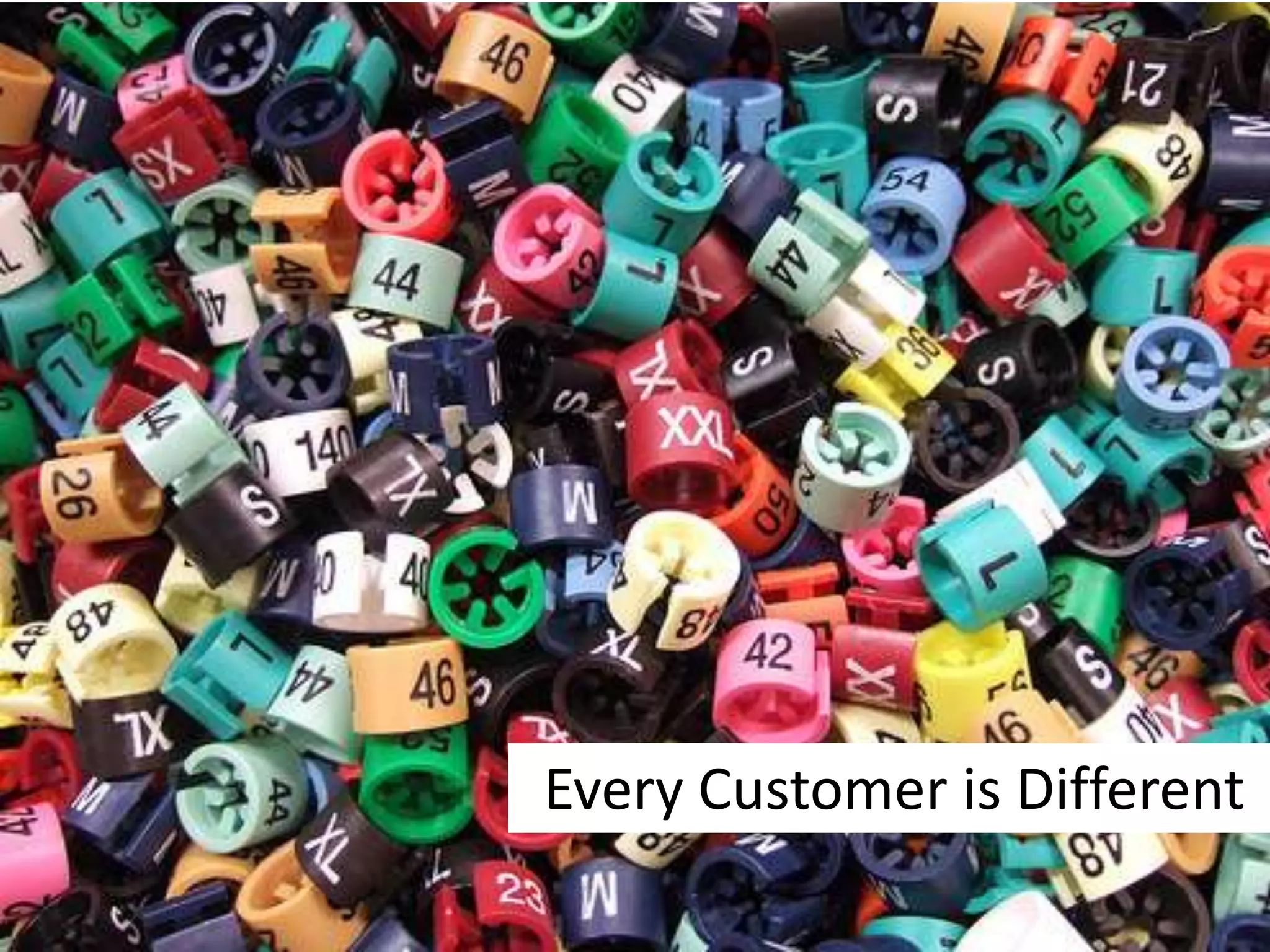 Every Customer is Different