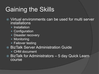 BizTalk Server Administration best practices | PPTX