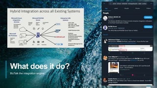 77
What does it do?
BizTalk the integration engine…
7
 