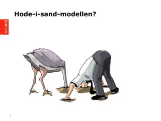 Hode-i-sand-modellen?
7
 