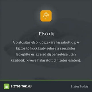 Biztosítási alapfogalmak