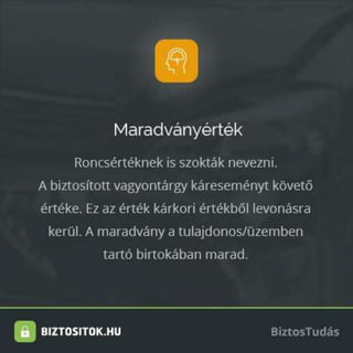 Biztosítási alapfogalmak