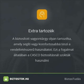 Biztosítási alapfogalmak