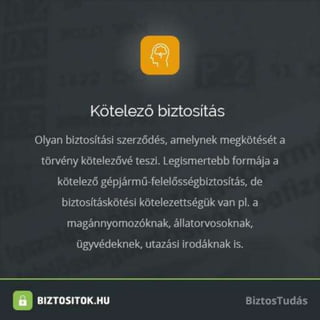 Biztosítási alapfogalmak