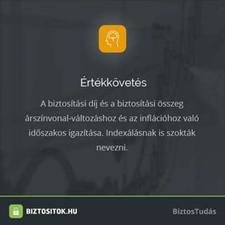 Biztosítási alapfogalmak