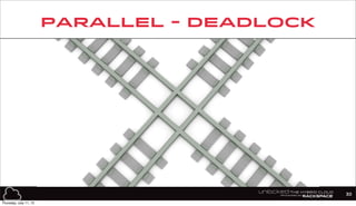 PARALLEL - DEADLOCK
30
Thursday, July 11, 13
 