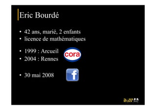 Eric Bourdé
• 42 ans, marié, 2 enfants
• licence de mathématiques

• 1999 : Arcueil
• 2004 : Rennes

• 30 mai 2008
 