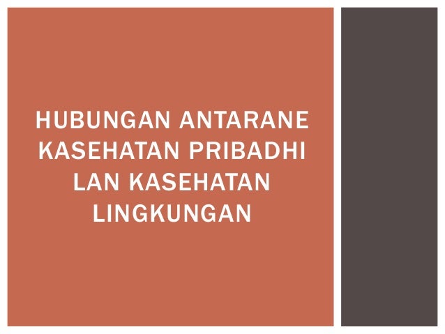 Artikel Bahasa Jawa Mengenai Kesehatan